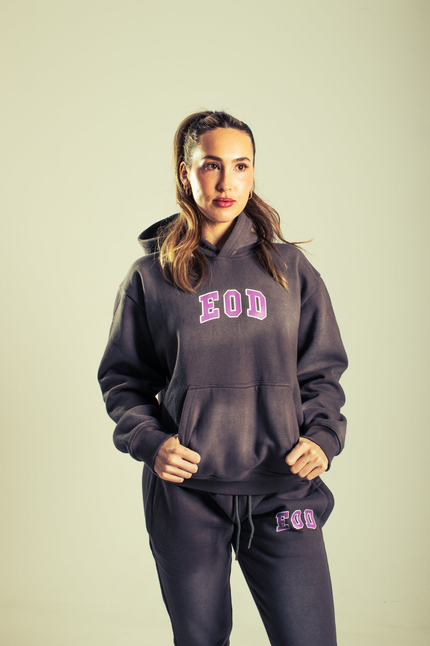 Sorry but I'm Lifting Hoodie Purple