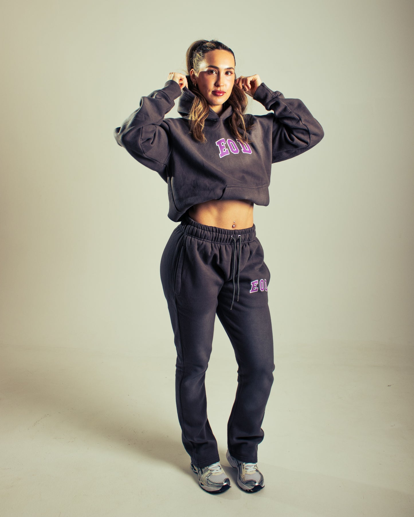 Sorry but I'm Lifting Sweatpants Purple