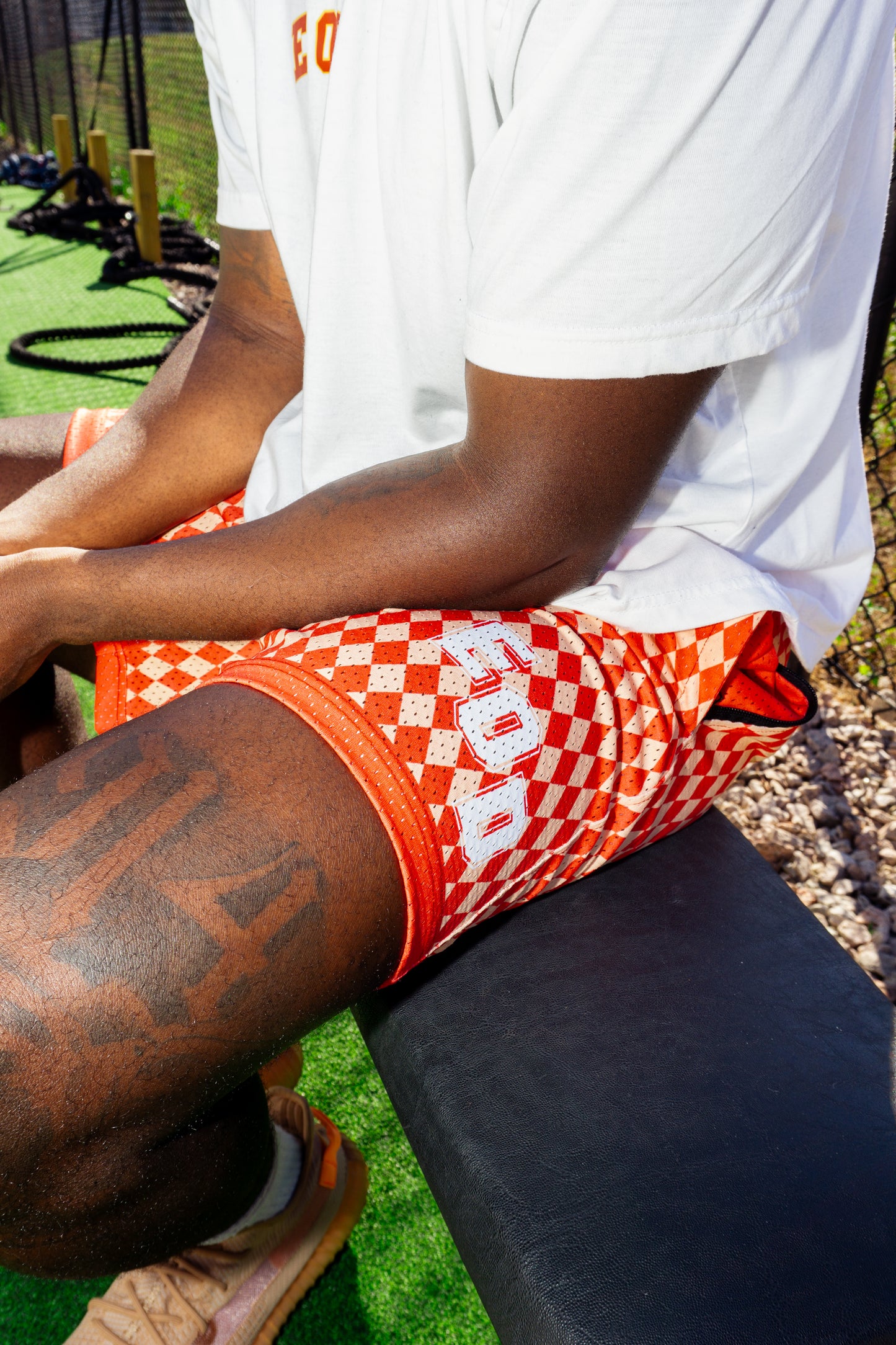 Evove or Die Diamond Sage Mesh Shorts
