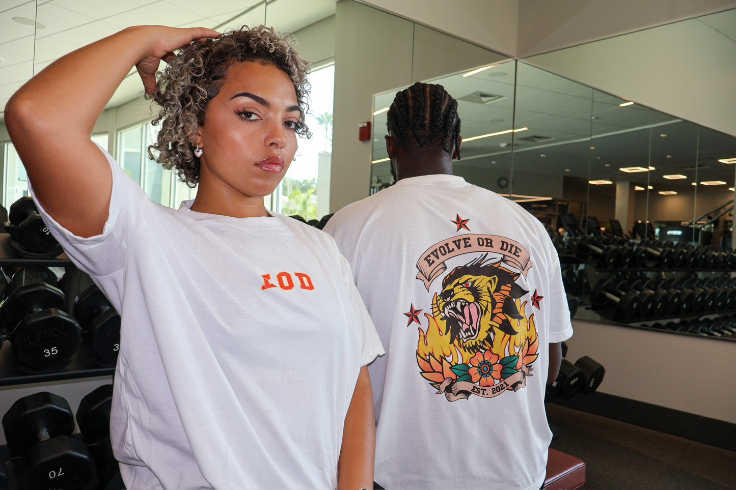Evolve or Die "Legacy" Oversized Graphic Design Tee